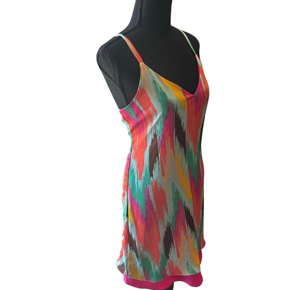 Judith March Rainbow Safari Falls Sleeveless Dress - M - Picture 12 of 12